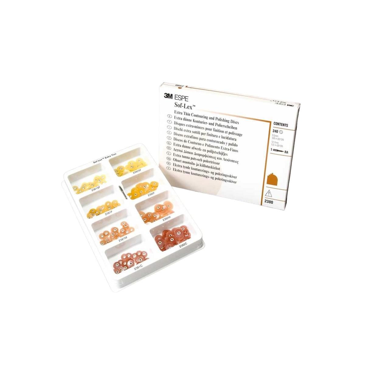 SOF-LEX DISCOS XT KIT EXTRAFINO 2380 240U. - 3M
