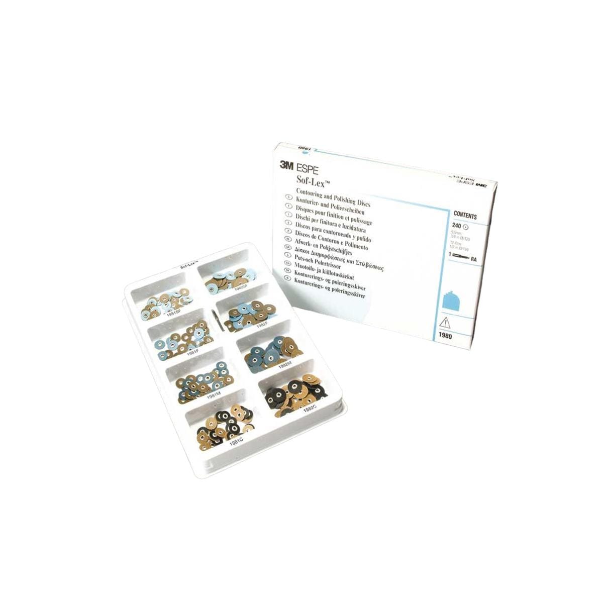 SOF-LEX KIT DISCOS NORMALES 1980 240U - 3M