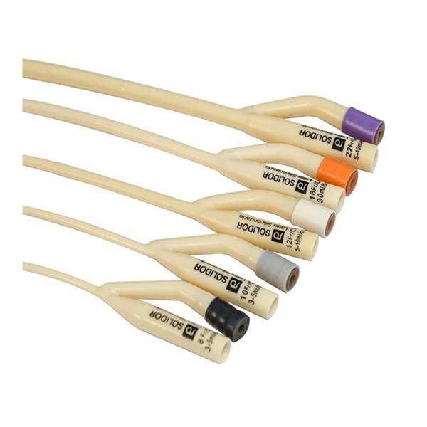 SONDA FOLEY 2 VIAS SILICONA 18CH 40CM 10U NURSIA