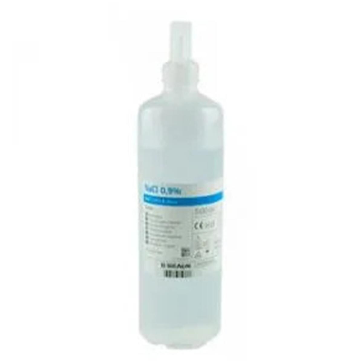 SUERO FISIOLÓGICO PARA LAVADO 500 ML - 10U
