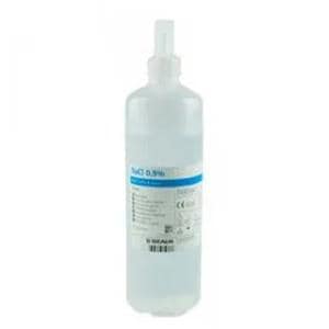 SUERO FISIOLÓGICO PARA LAVADO 500 ML - 10U