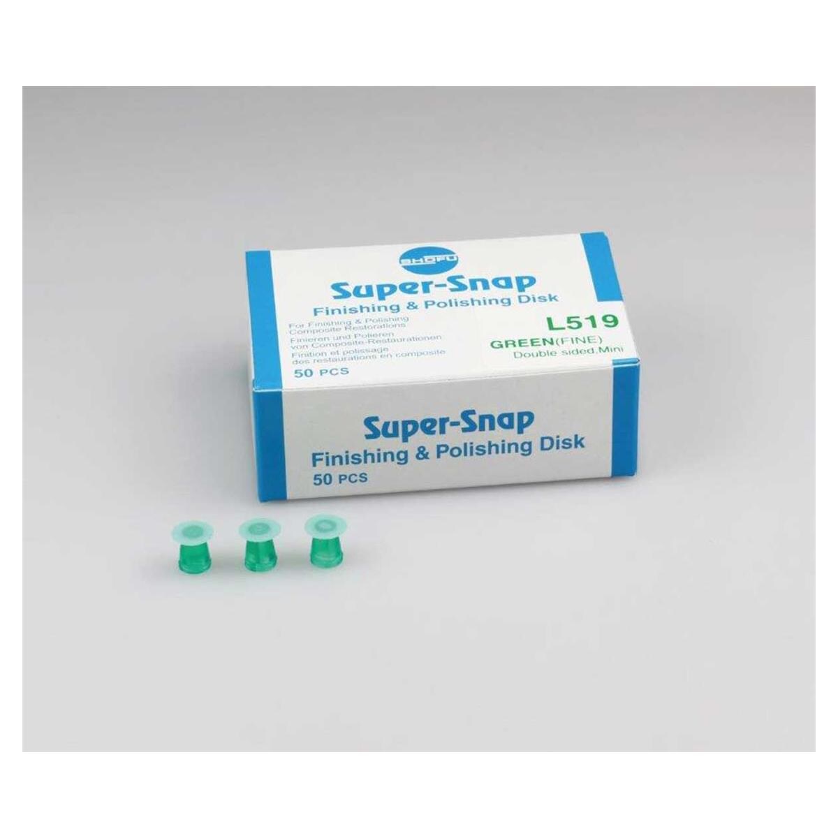SUPER-SNAP DISCO MINI VERDE FINO L519 50U - SHOFU