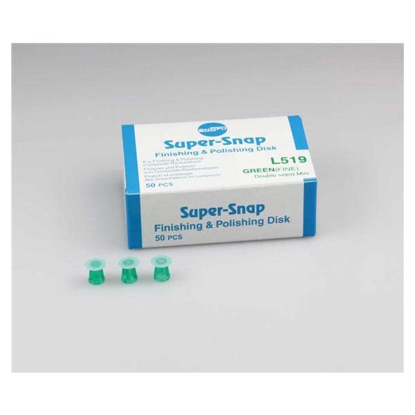 SUPER-SNAP DISCO MINI VERDE FINO L519 50U - SHOFU