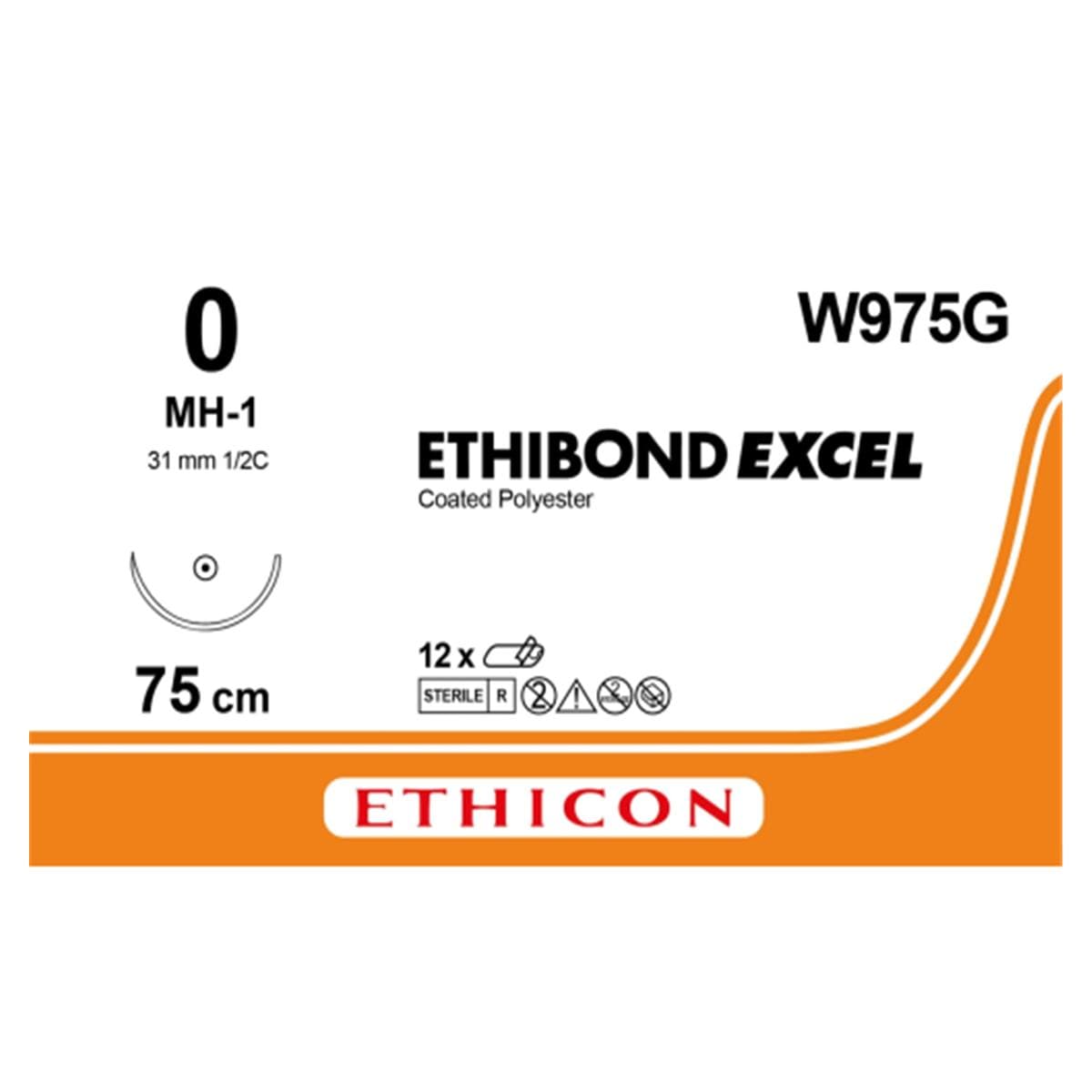 W975G ETHIBOND O TP VERDE 31MM 1/2 75CM MH-1 12U
