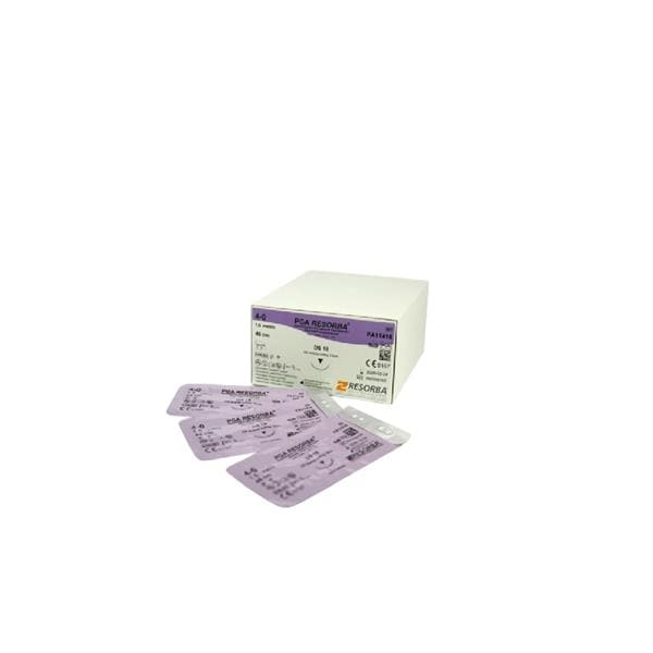 SUTURA PGA-RESORBA VIOLETA DS18 4/0 USP 45CM - INIBSA