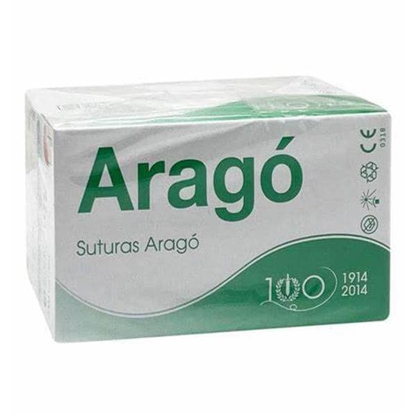 SUTURA PGA 3/8 TB15 3/0 45CM TRIANGULAR 12U ARAGO