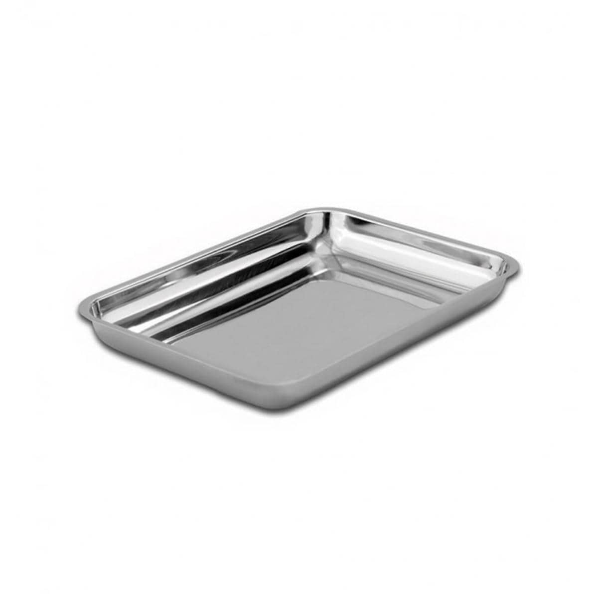 TAPA BANDEJA ALUMINIO 18X14 PLATA1U - NICHROMINOX