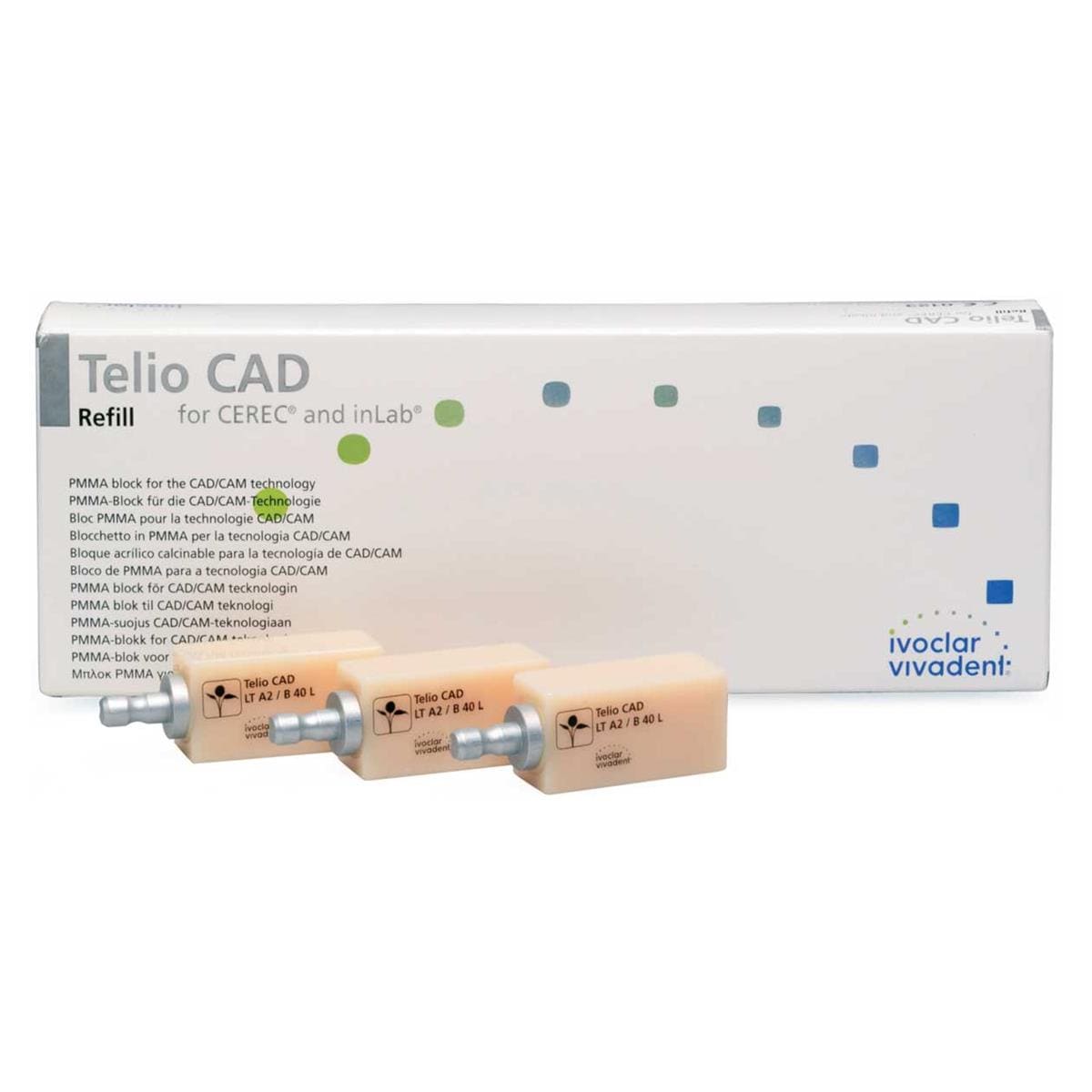 TELIO CAD CER/INLAB LT B1 A16 (S) 3U - IVOCLAR VIVADENT