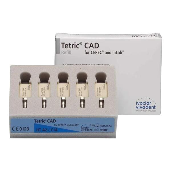 TETRIC CAD CEREC/INLAB HT A3 C14 5U - IVOCLAR