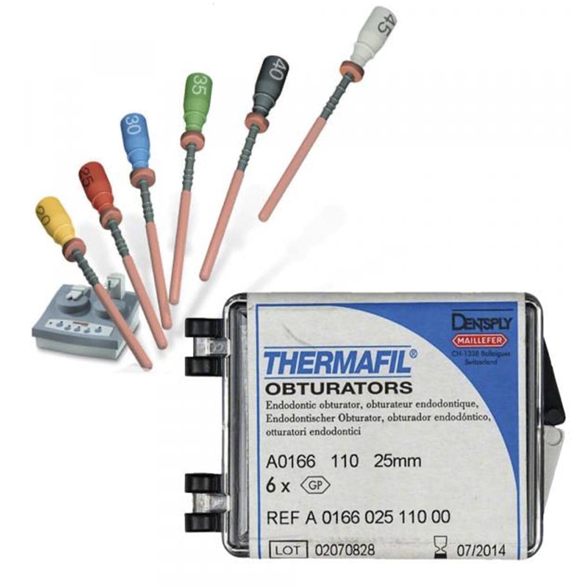 OBTURADOR THERMAFIL PLÁSTICO N 50 6U - DENTSPLY MAILLEFER