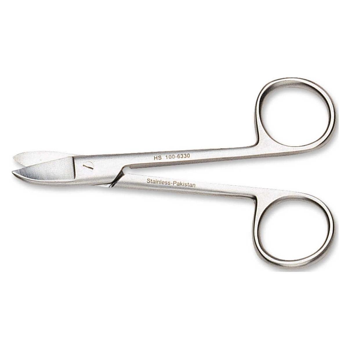 TIJERA PARA CORONAS ANGULAR CURVA 12CM 1U - HENRY SCHEIN