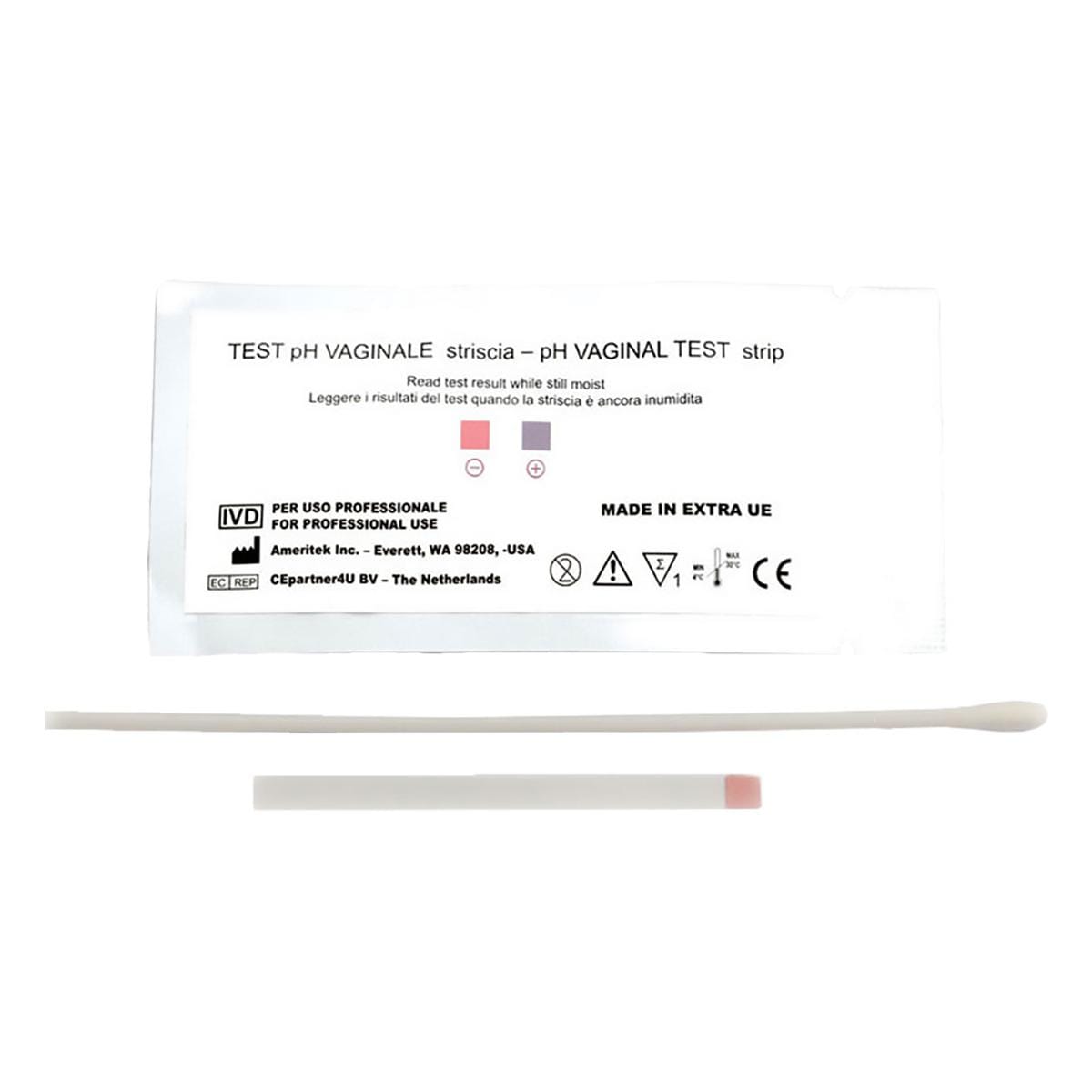 TIRAS MEDIDORAS DE PH VAGINAL 10U GIMA