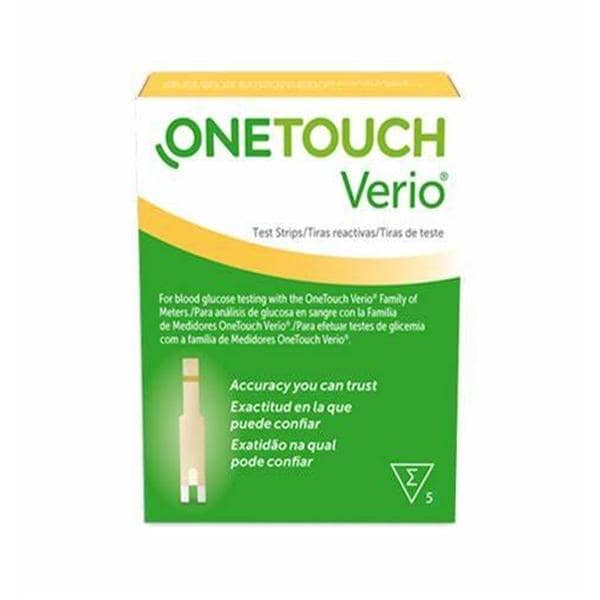 TIRAS REACTIVAS ONE TOUCH VERIO 50 UDS