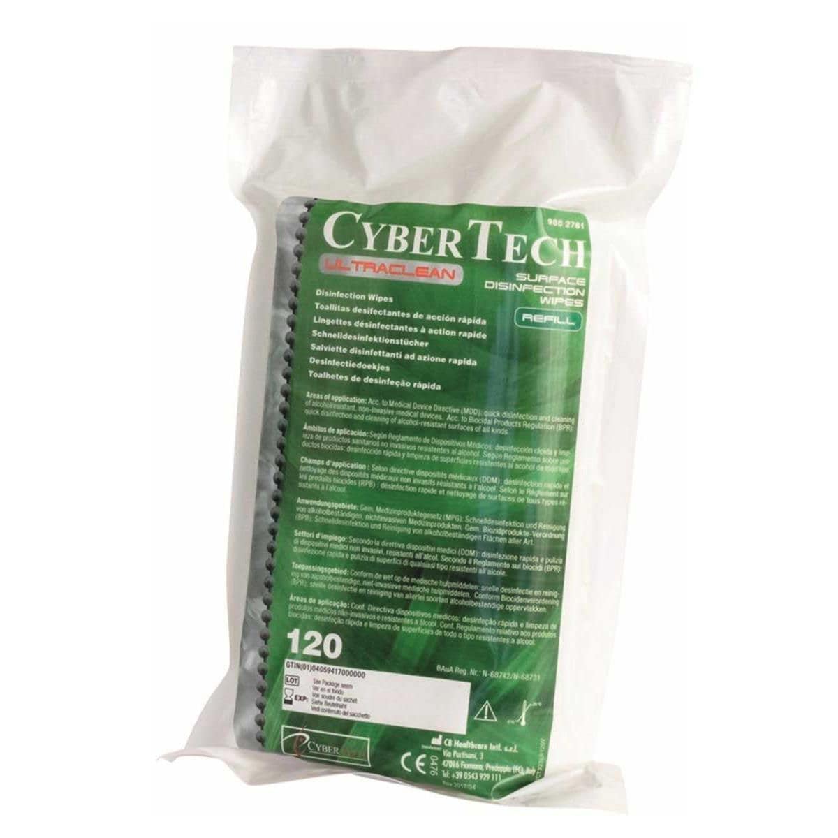 TOALLITAS DESINFECTANTES LIMON REP. 120U - CYBERTECH
