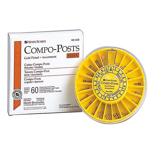 TORNILLO COMPO POST MEDIO 1-18 12U - HENRY SCHEIN