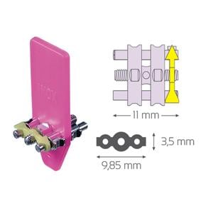 TORNILLO EXPANSION 11MM SUPERIOR ESTAND 10U - LEONE