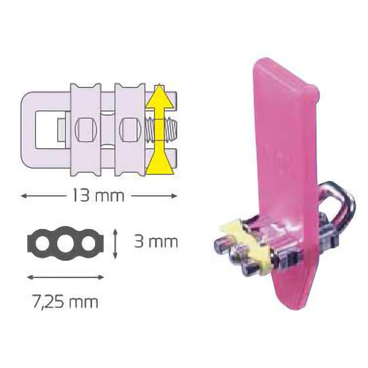 TORNILLO EXPANSION MONOLATERAL EN'U' DOBLADA 10U - LEONE