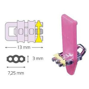 TORNILLO EXPANSION MONOLATERAL EN'U' DOBLADA 10U - LEONE
