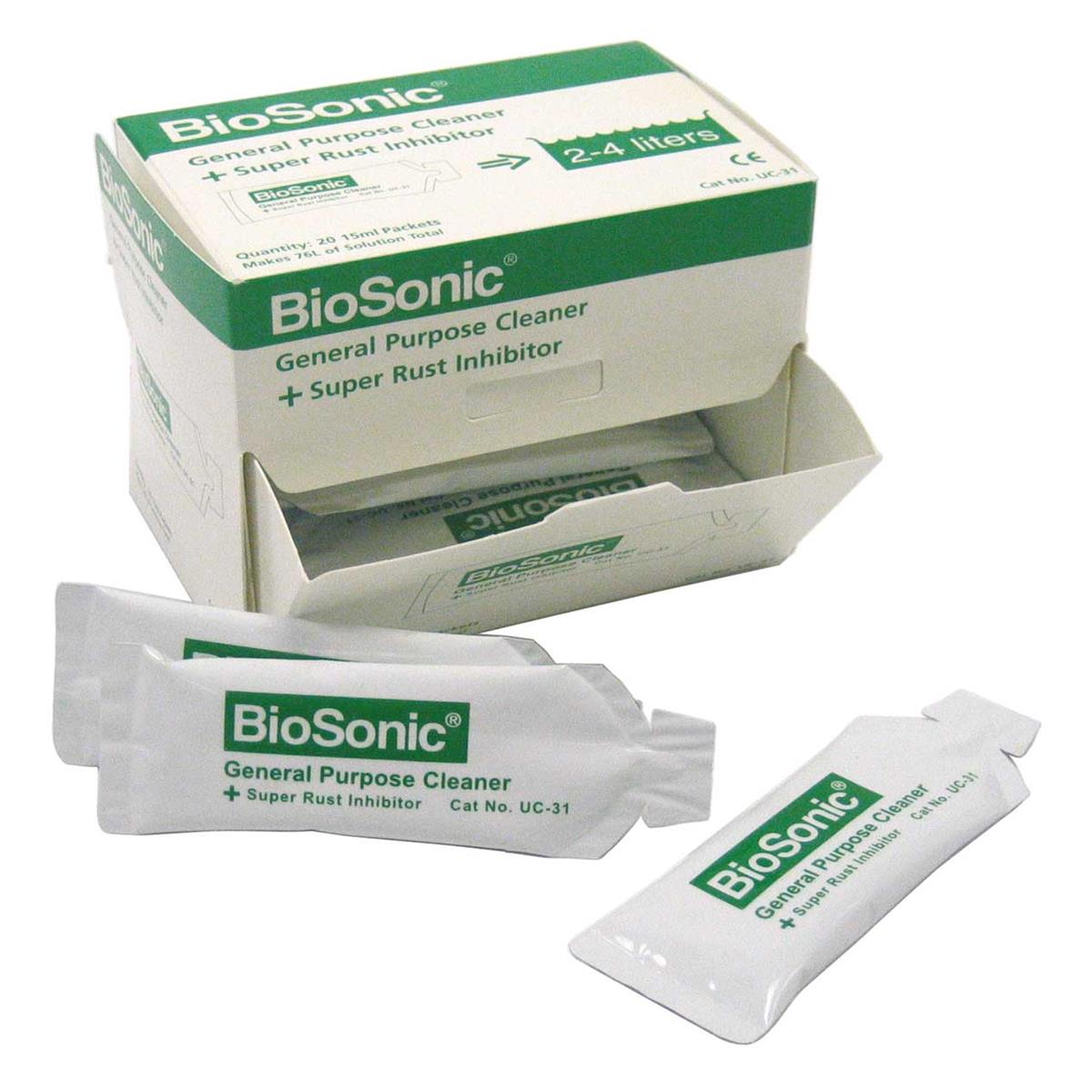 UC-31 LIMPIADOR ULTRASÓNICO BIOSONIC 20X15ML - WHALEDENT