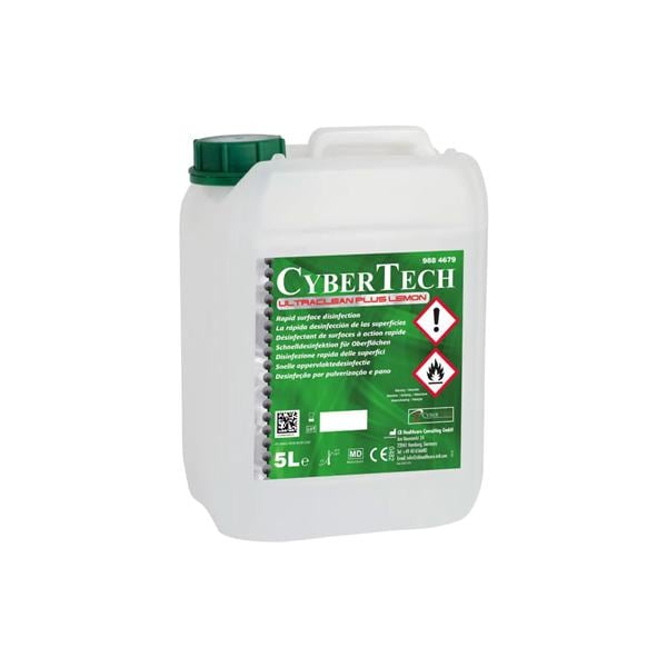 ULTRACLEAN LEMON DESINFECTANTE SUPERFICIES 5L - CYBERTECH