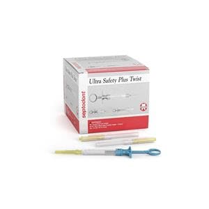 ULTRA SAFETY PLUS TWIST 25G 35MM 1,8ML 100U - SEPTODONT
