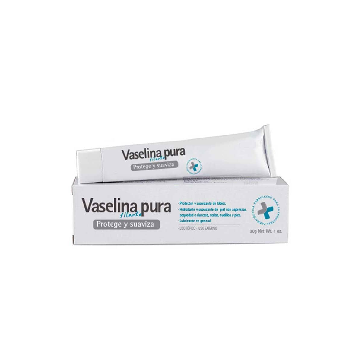 VASELINA PURA TUBO 30G 1U - VAZA