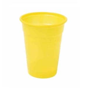VASOS DE PLÁSTICO AMARILLO 180CC 3000U- HENRY SCHEIN
