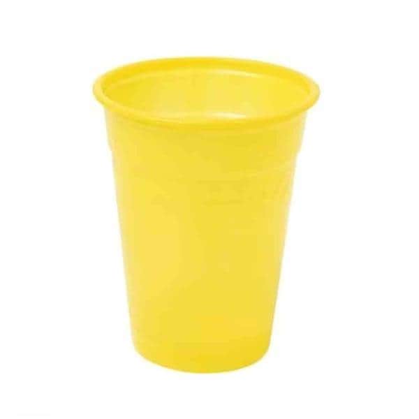 VASOS DE PLÁSTICO AMARILLO 180CC 3000U- HENRY SCHEIN