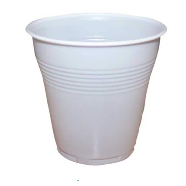 VASO PLÁSTICO BLANCOS 160CC 1000U - VARIOS