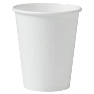 VASOS PAPEL PE RECICLABLES BLANCOS 180ML 1000U - HENRY SCHEIN