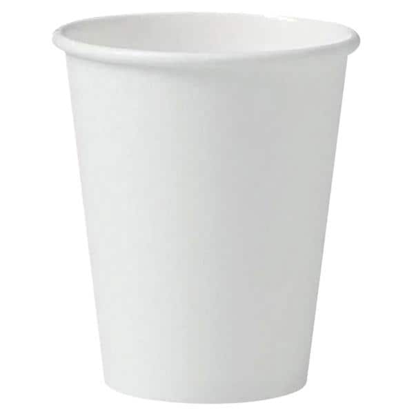 VASOS PAPEL PE RECICLABLES BLANCOS 180ML 1000U - HENRY SCHEIN