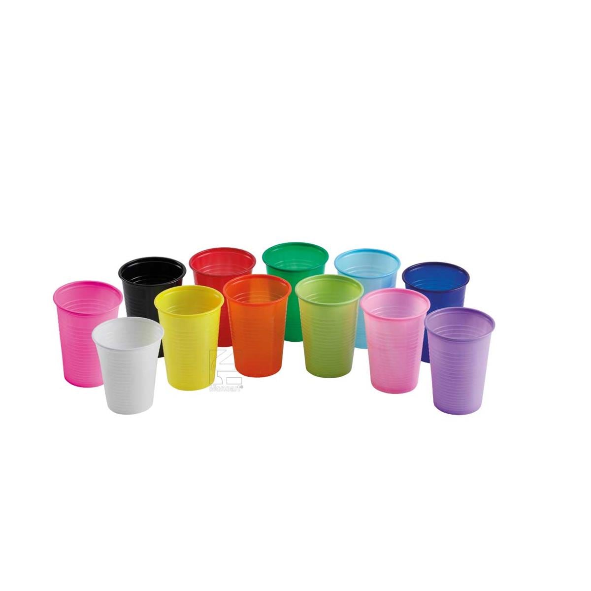 VASOS PLÁSTICO MONOART LIMA 3000UDS - EURONDA