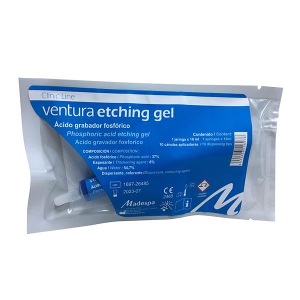 VENTURA ETCHING GEL 10ML + 10 TIPS - MADESPA
