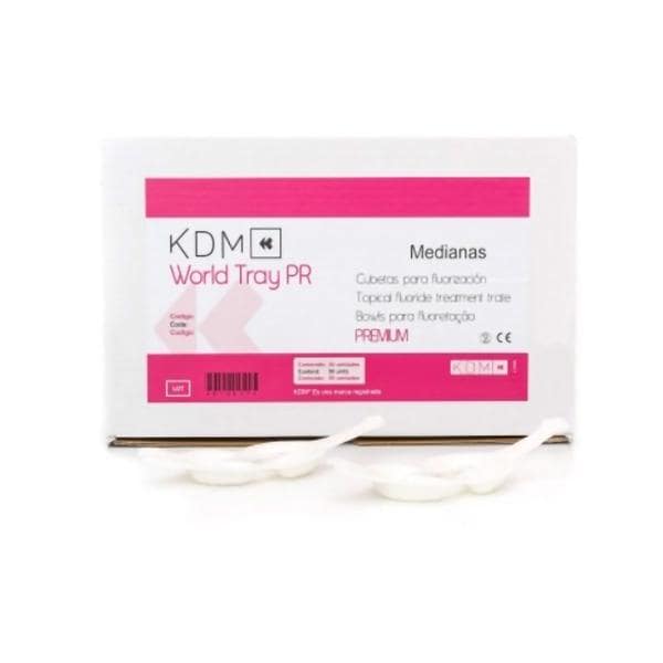 CUBETA FLUOR DOBLE WORLD TRAY PR PREMIUM M 50U - KDM