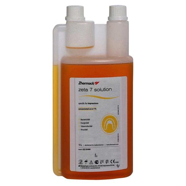 DESINFECTANTE ZETA 7 SOLUTION FRASCO DE 1L - ZHERMACK