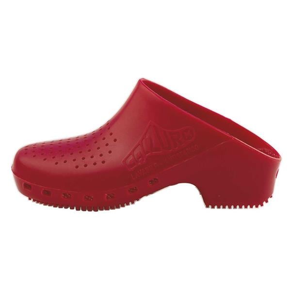 ZUECOS SANITARIOS DE GOMA ESPECIAL NARANJA T.38/39. PAR - CALZURO
