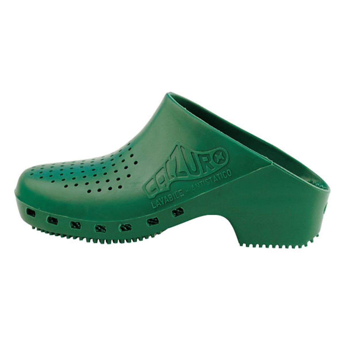 ZUECOS SANITARIOS DE GOMA BÁSICO VERDE T.40/41. PAR - CALZURO