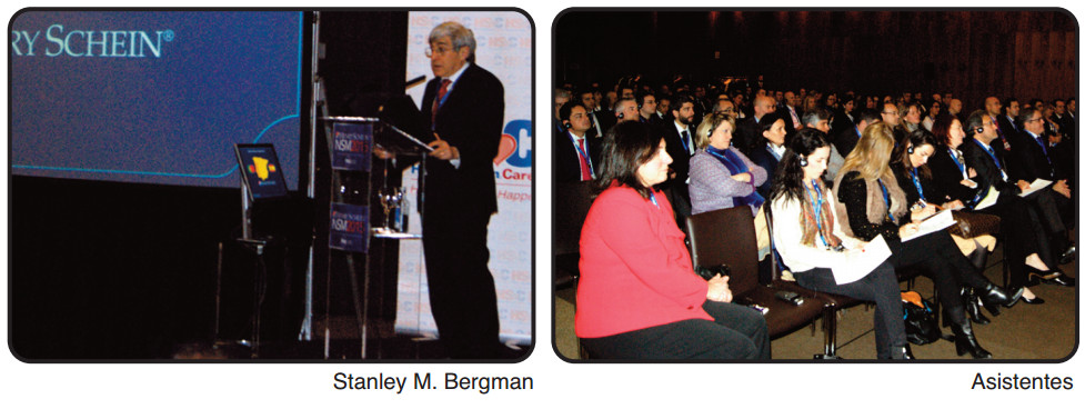 Stanley M. Bergman y asistentes