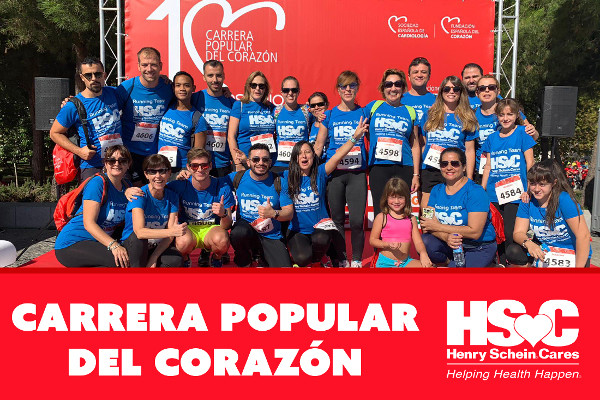 Henry Schein participa en la X Carrera Popular del Corazón