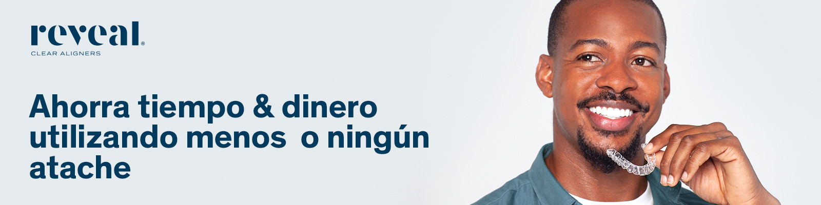 Ortodoncia invisible Reveal Clear Aligners: simple y claro