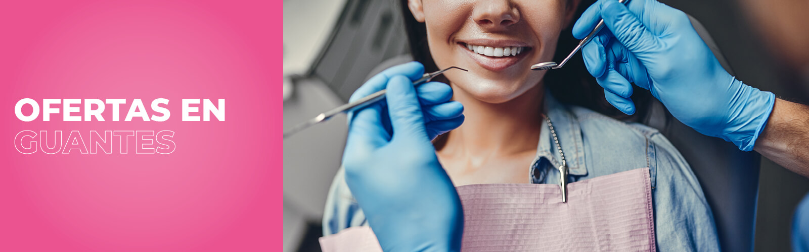 Ofertas en guantes desechables para clínica dental