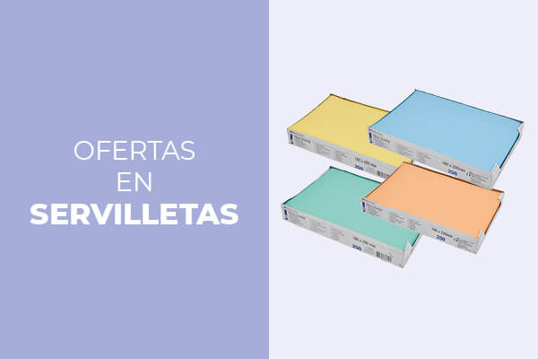 Ofertas y promociones en servilletas