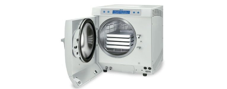 Autoclave Vacuklav 31B+: Puerta abierta