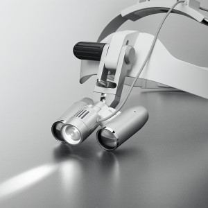 Luz para lupa dental EyeMag Light II LED en EyeMag Pro S