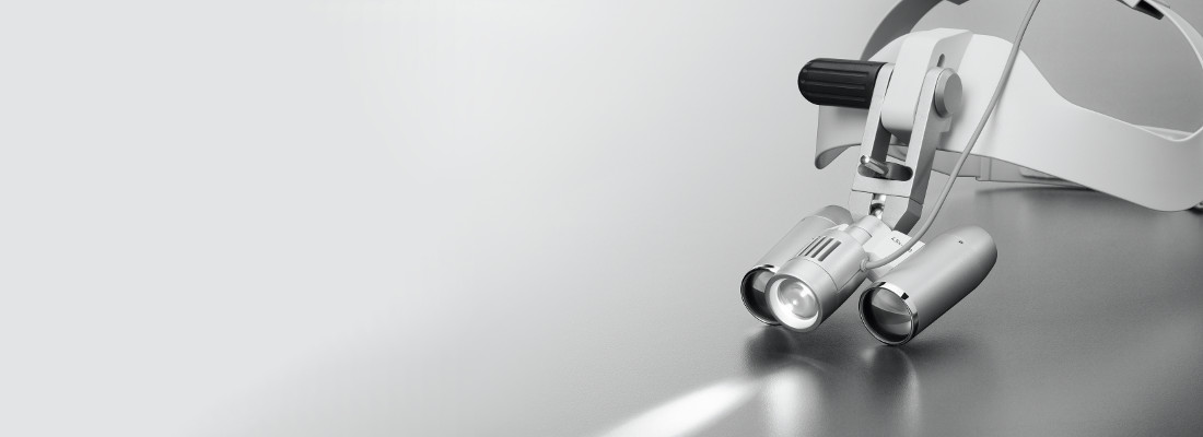 Luz para lupa dental EyeMag Light II LED en EyeMag Pro S