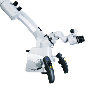 Microscopio dental PROErgo Zeiss: detalle lateral