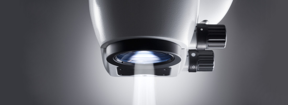 Microscopio dental PROErgo Zeiss: detalle de la óptica