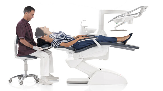Sillón dental A7 Plus Anthos: confort