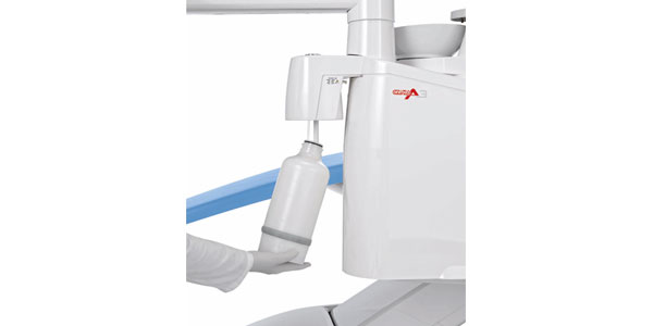 Sillón dental A3 Cefla: BIOSTER y FLUSHING