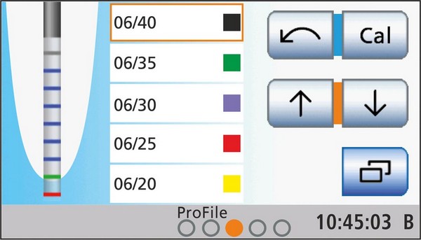 Sillón dental SINIUS: Pantalla de mando EasyTouch - display 1